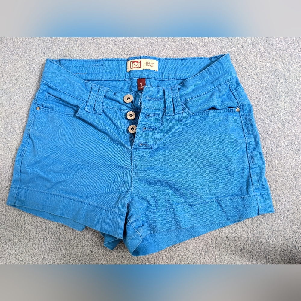 L.e.i. Tatum high rise shorts